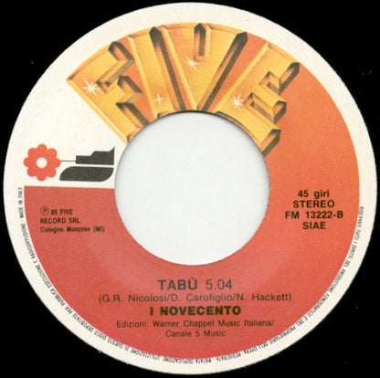 Novecento – Darei (7", Italy - 1989)