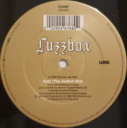 We've Got A Fuzzbox And We're Gonna Use It – Self! (12", UK - 1989)