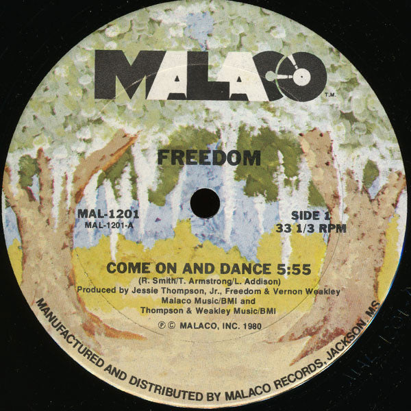 Freedom (2) – Come On And Dance / Caught (Special Way) (12", US - 1980)