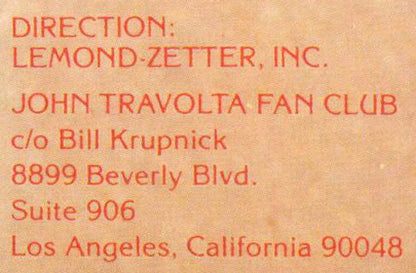John Travolta – Travolta Fever (LP, Compilation, US - 1978)