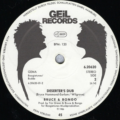 Bruce & Bongo – French Foreign Legion (12", Germany - 1986)