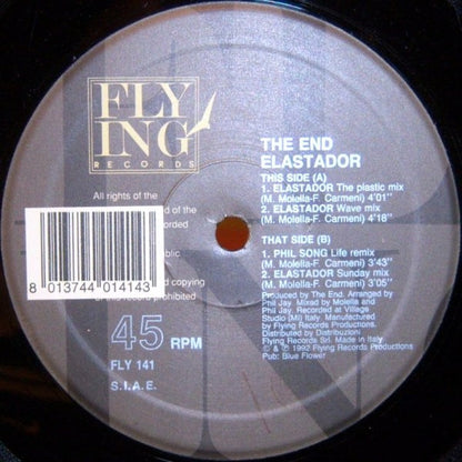 The End – Elastador (12", Italy - 1992)
