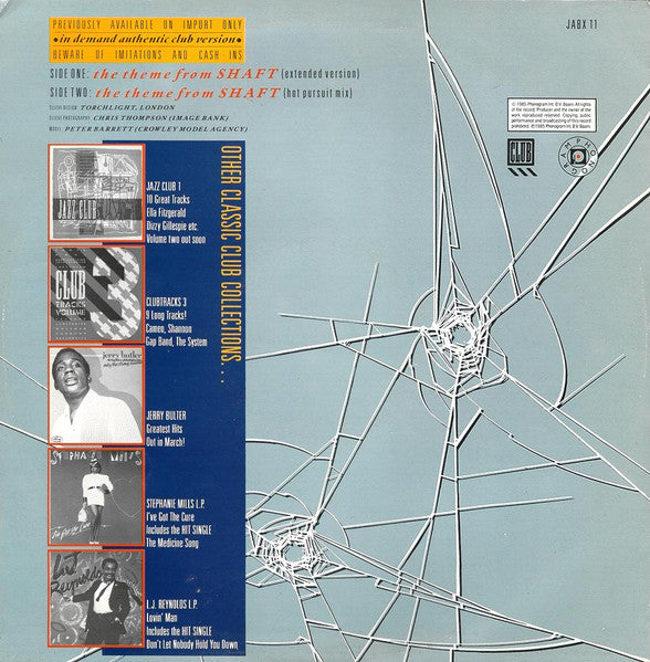 Eddy & The Soulband – Theme From Shaft (Authentic Club Version) (12", UK - 1985)