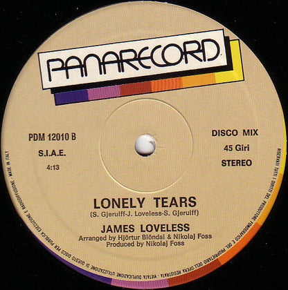 James Loveless – Say You Love Me Do (12", Italy - 1987)