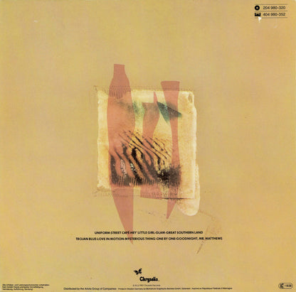 Icehouse – Primitive Man (LP, Album, Europe - 1982)