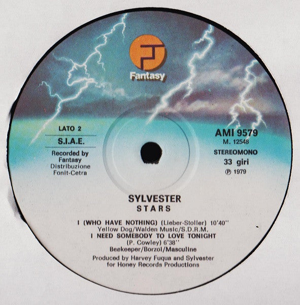 Sylvester – Stars (LP, Album, Italy - 1979)