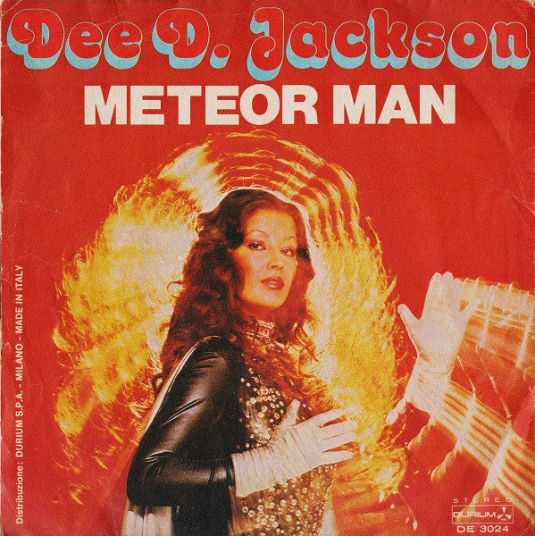 Dee D. Jackson – Meteor Man (7", Italy - 1978)