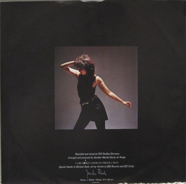 Jennifer Rush – Movin' (LP, Album, Germany - 1985)