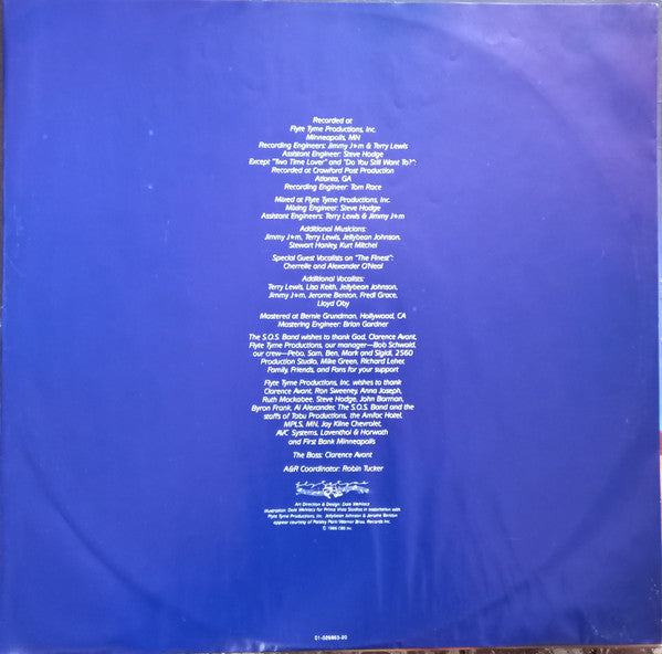 The S.O.S. Band – Sands Of Time (LP, Album, Europe - 1986)