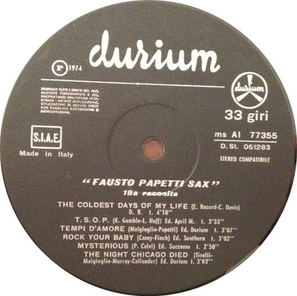 Fausto Papetti – 19ª Raccolta (LP, Album, Italy - 1974)