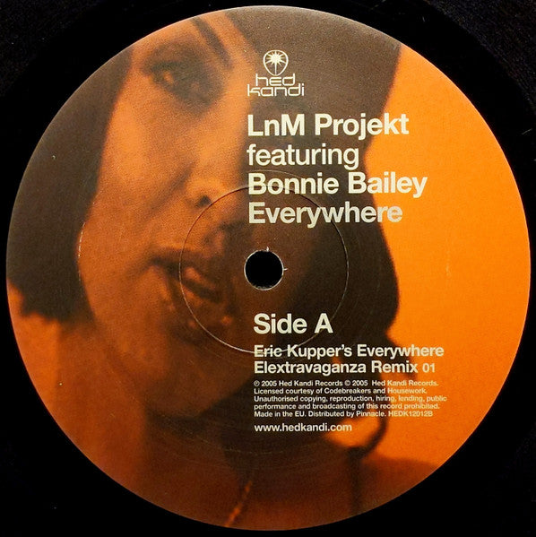 LnM Projekt – Everywhere (12", UK - 2005)