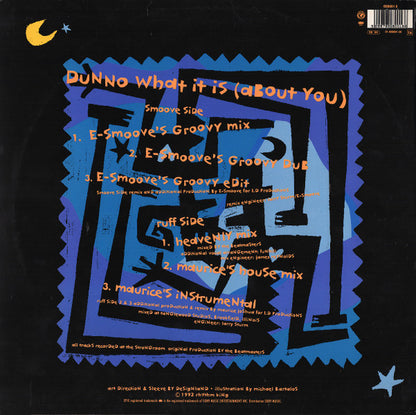 The Beatmasters, Elaine Vassell – Dunno What It Is (About You) (12", UK - 1992)