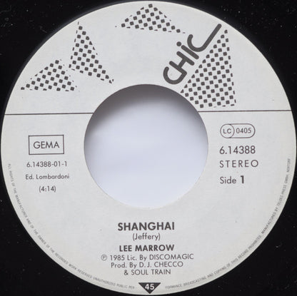 Lee Marrow – Shanghai (7", Germany - 1985)
