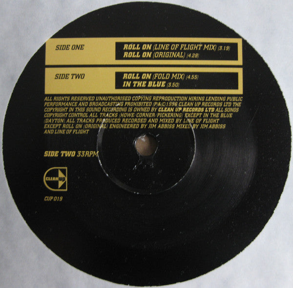 Sneaker Pimps – Roll On (12", UK - 1996)