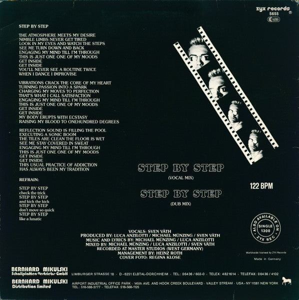 Off – Step By Step (12", Germany - 1987)
