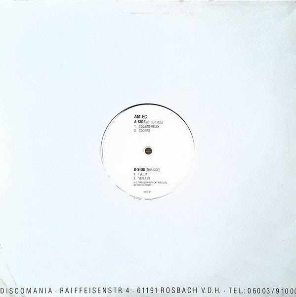 AM.EC – Have 'U Ever Fucked On Cocaine? (12", Germany - 1994)