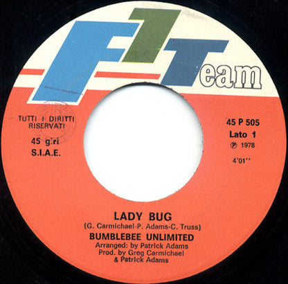 Bumblebee Unlimited – Lady Bug (7", Italy - 1978)