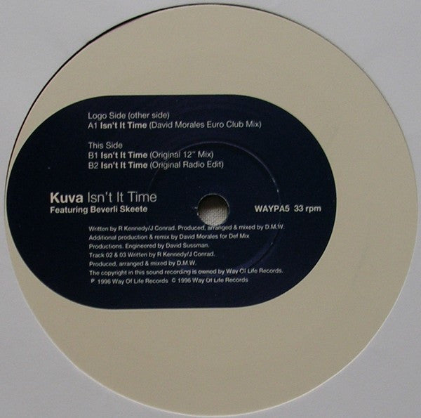 Kuva – Isn't It Time (12", UK - 1996)