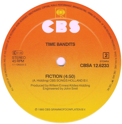 Time Bandits – Endless Road (I Want You To Know My Love) (Special Re-Mixed Dance-Version) (12", Netherlands - 1985)