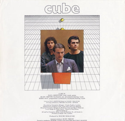 Cube (2) – Can Can In The Garden (LP, Album, Italy - 1983)