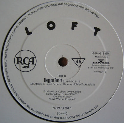 Loft – Summer Summer (12", Germany - 1993)
