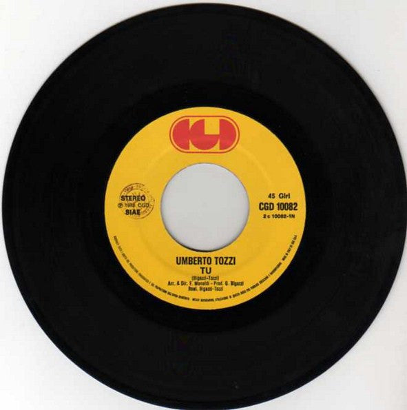 Umberto Tozzi – Tu (7", Italy - 1978)
