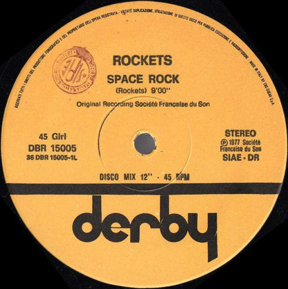 Rockets – Space Rock (12", Italy - 1977)