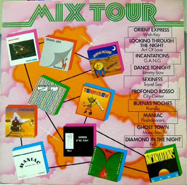 Various – Mix Tour (LP, Compilation, Italy - 1984)