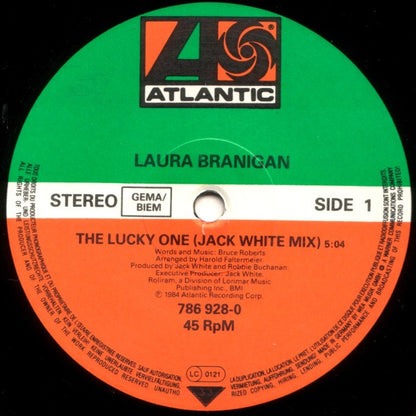 Laura Branigan – The Lucky One (Like A Wild Bird Of Pray) (Dance Mixes) (12", Europe - 1984)
