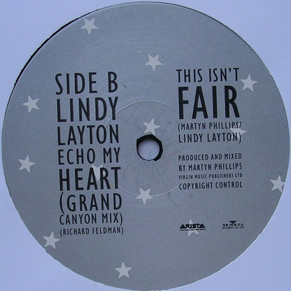 Lindy Layton – Echo My Heart (12", UK - 1991)