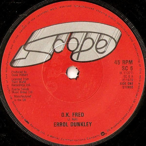 Errol Dunkley – O.K. Fred (7", UK - 1979)