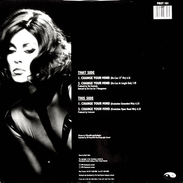 Eve Gallagher – Change Your Mind (12", UK - 1994)