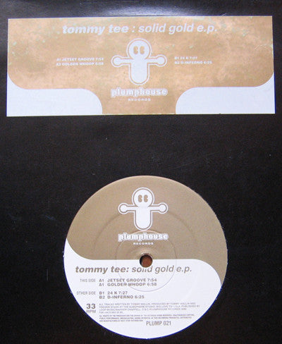 Tommy Tee (2) – Solid Gold E.P. (12", Sweden - 1996)