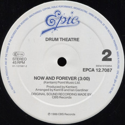 Drum Theatre – Home (Is Where The Heart Is) (12", Netherlands - 1986)