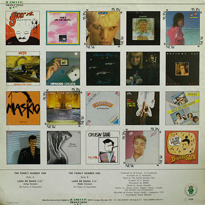 The Family Number One – Lara De Bahia (12", Italy - 1984)