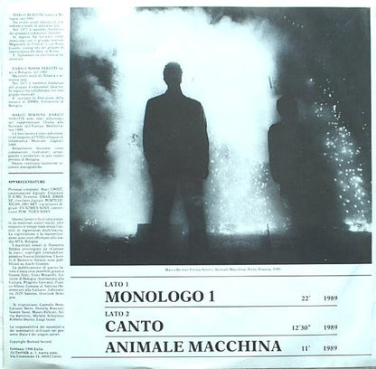 Marco Bertoni, Enrico Serotti – New Machine Voice (LP, Italy - 1990)