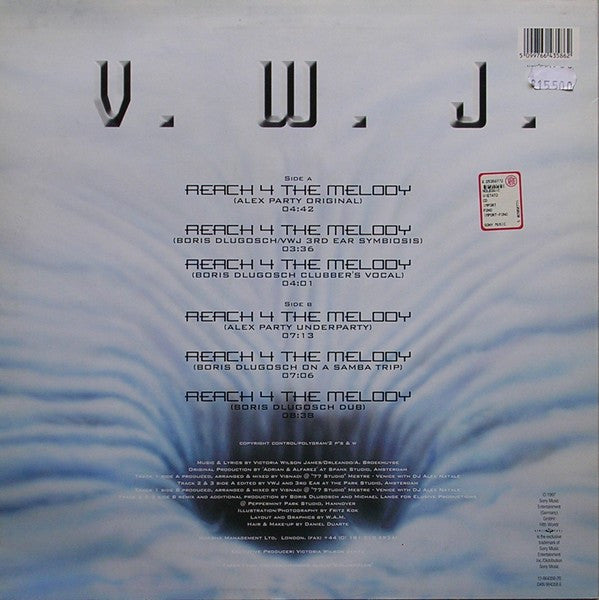 Victoria Wilson-James – Reach 4 The Melody (12", Germany - 1997)