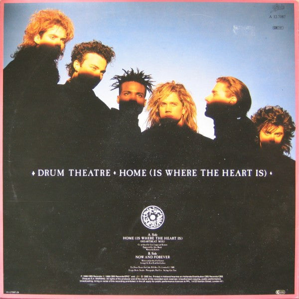 Drum Theatre – Home (Is Where The Heart Is) (12", Netherlands - 1986)