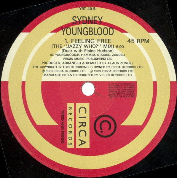 Sydney Youngblood – Sit And Wait (12", UK - 1989)