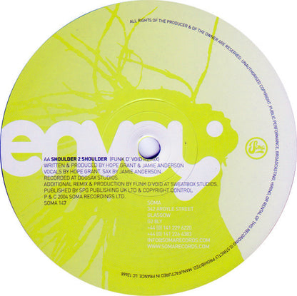 Envoy – Shoulder 2 Shoulder (12", UK - 2004)