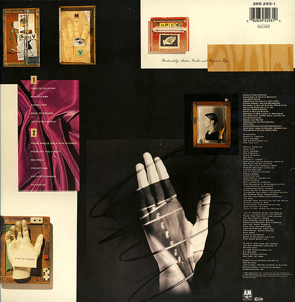 Suzanne Vega – Days Of Open Hand (LP, Album, Europe - 1990)