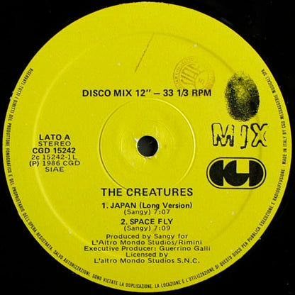 The Creatures (2) – Japan (12", Italy - 1986)