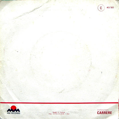 Tony Pacino – Come Prima (7", France - 1976)