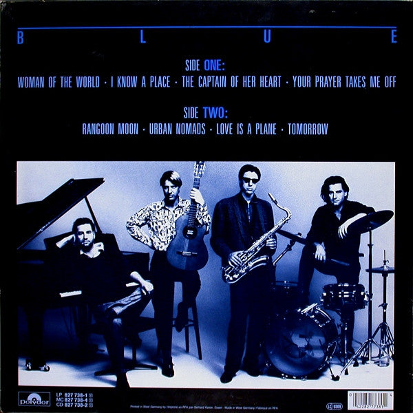 Double – Blue (LP, Album, Germany - 1985)