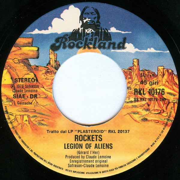 Rockets – Electric Delight (7", Italy - 1979)