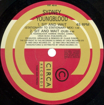 Sydney Youngblood – Sit And Wait (12", UK - 1989)