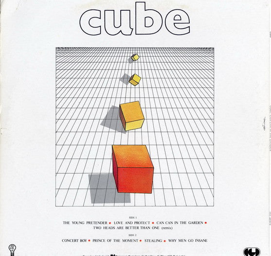 Cube (2) – Can Can In The Garden (LP, Album, Italy - 1983)