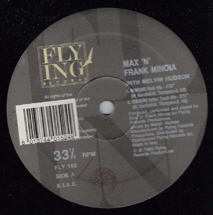 Max 'N' Frank Minoia, Melvin Hudson – Rumors (12", Italy - 1993)