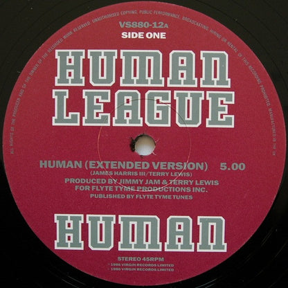 The Human League – Human (12", UK - 1986)