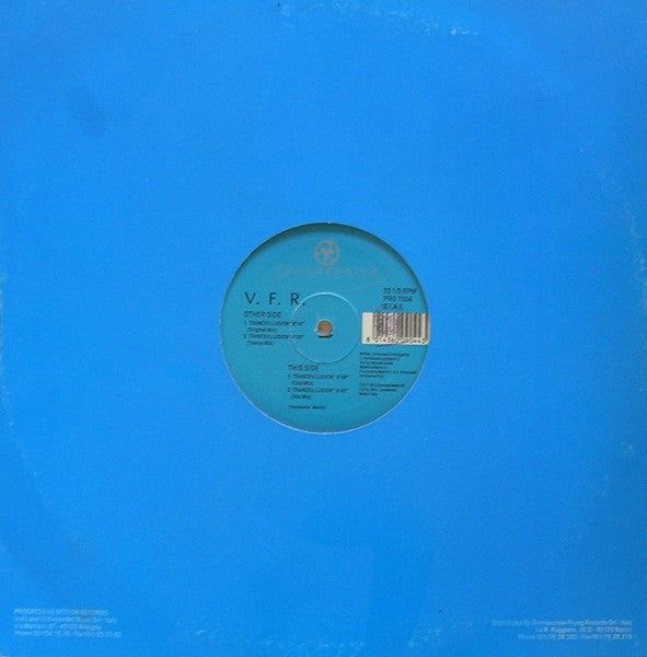 V.F.R. – Tranceillusion (12", Italy - 1993)